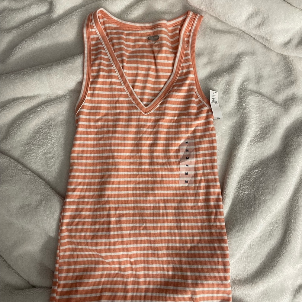 Old navy tank with tags